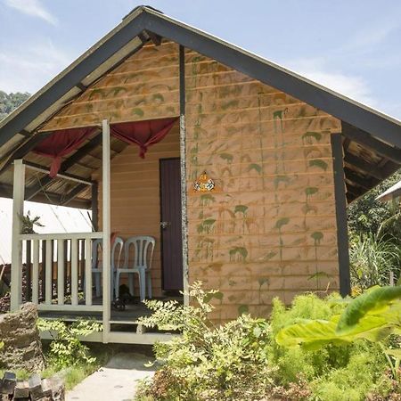 Beach Shack Chalet - Garden View Aframe Big Unit Kampong Juara Exterior foto