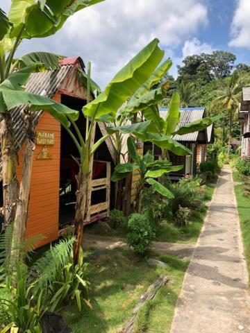 Beach Shack Chalet - Garden View Aframe Big Unit Kampong Juara Exterior foto